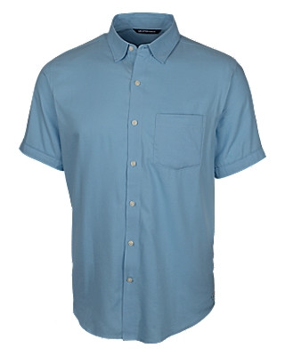 Cutter & Buck® Men's Windward Twill Short Sleeve Shirt Product Image