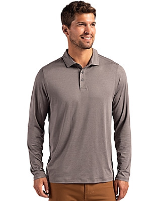 Cutter & Buck® Men's Coastline Epic Comfort Eco Long Sleeve Polo Product Image