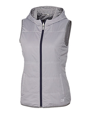 Cutter & Buck® Women's Cora Reversible Hooded Vest Product Image