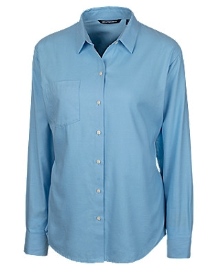 Cutter & Buck Women's Windward Twill Long Sleeve Shirt Product Image