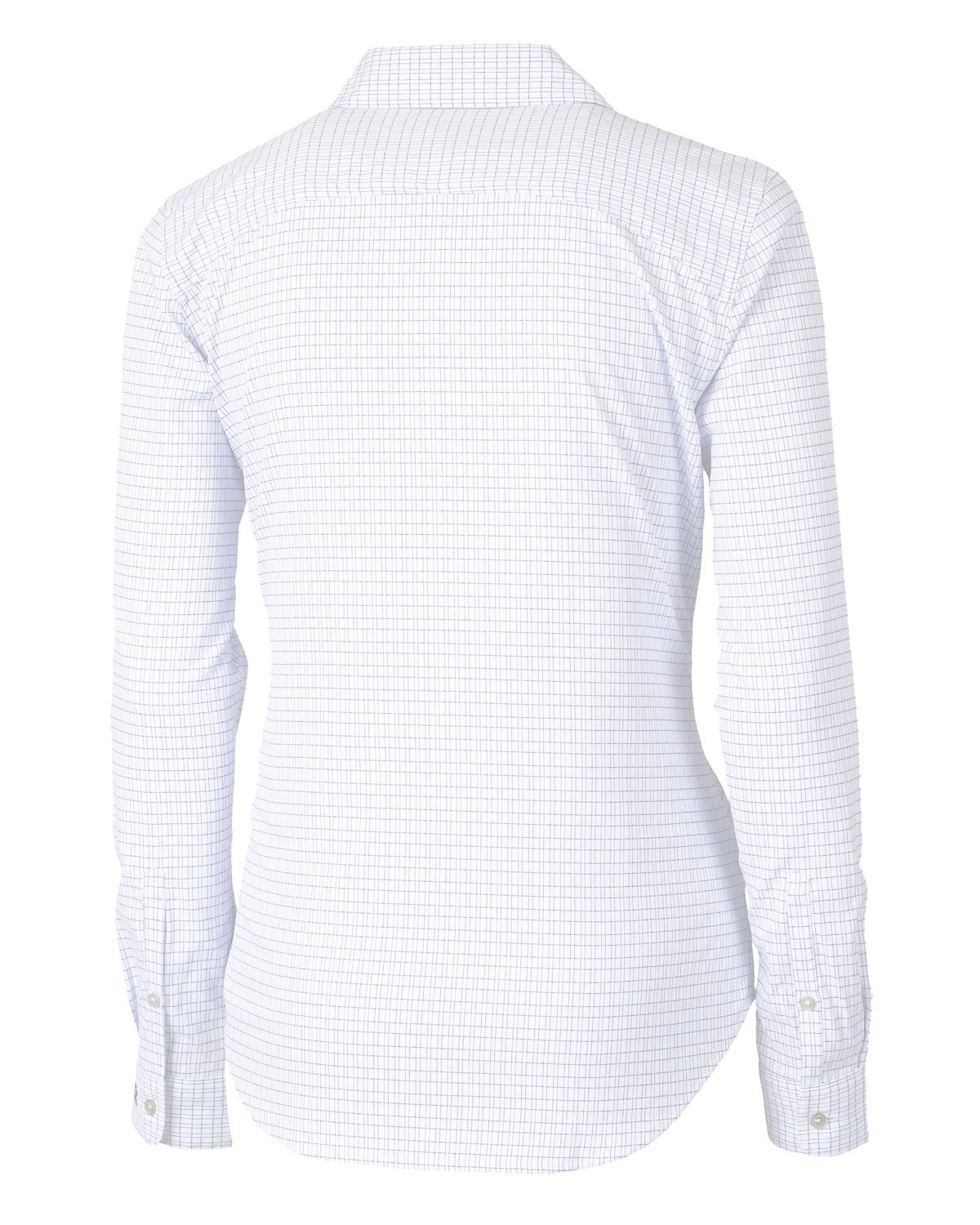 Cutter & Buck® Women's Versatech Tattersall Stretch Long Sleeve Dress Shirt Product Image
