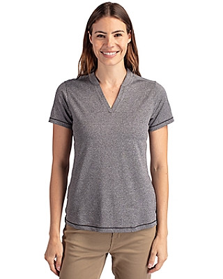 Cutter & Buck® Women's Forge Heathered Stretch Blade Top Product Image