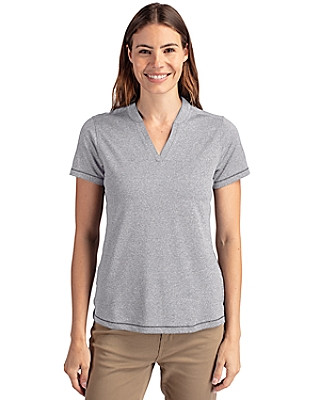 Cutter & Buck® Women's Forge Heathered Stretch Blade Top Product Image