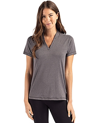 Cutter & Buck® Women's Forge Heathered Stretch Blade Top Product Image