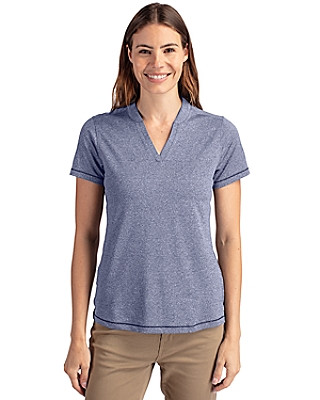 Cutter & Buck® Women's Forge Heathered Stretch Blade Top Product Image
