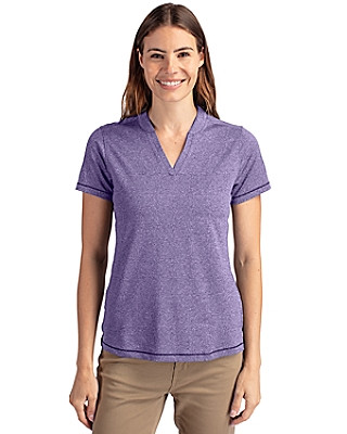 Cutter & Buck® Women's Forge Heathered Stretch Blade Top Product Image