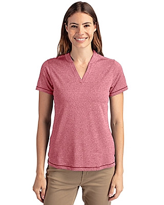 Cutter & Buck® Women's Forge Heathered Stretch Blade Top Product Image