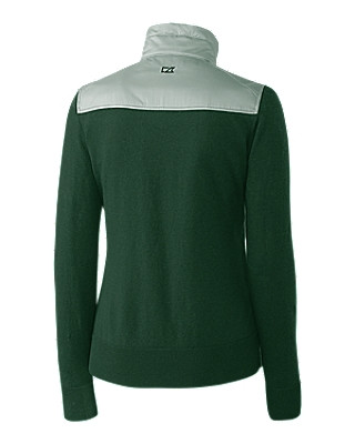 Cutter & Buck® Women's Cora Quilted Sweater Jacket Product Image