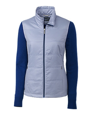 Cutter & Buck® Women's Cora Quilted Sweater Jacket Product Image