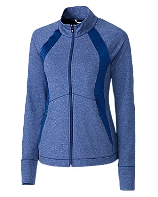 Cutter & Buck® Women's Shoreline Colorblock Full-Zip Product Image