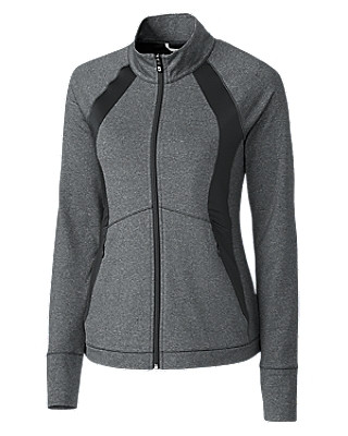 Cutter & Buck® Women's Shoreline Colorblock Full-Zip Product Image