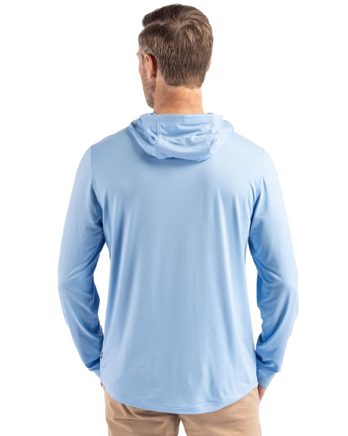 Cutter & Buck® Men's Coastline Epic Comfort Eco Recycled Hooded Shirt Product Image