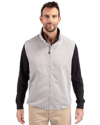 Cutter & Buck® Men's Charter Eco Recycled Full-Zip Vest Product Image