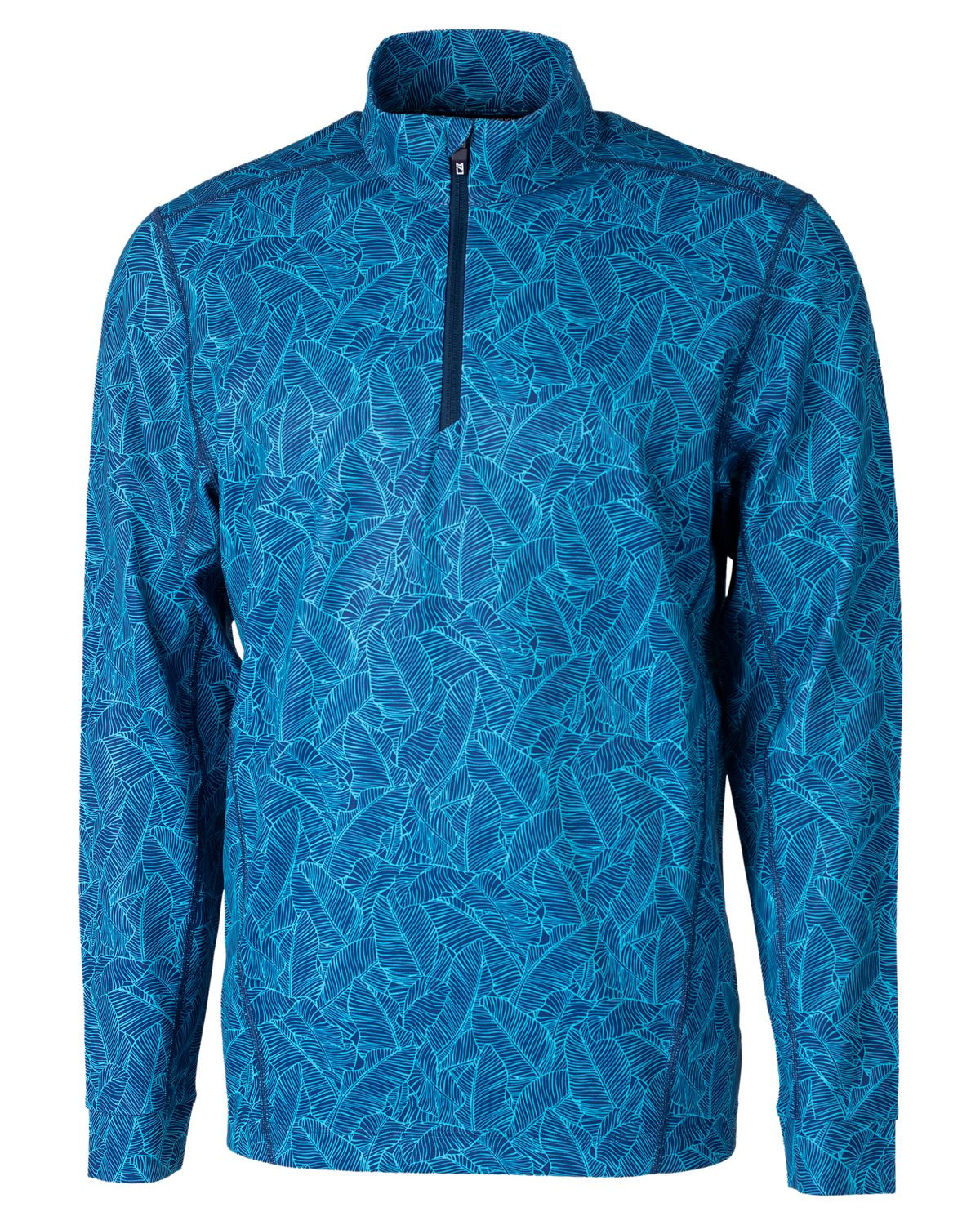 Cutter & Buck Traverse Palm Print Half-Zip Product Image
