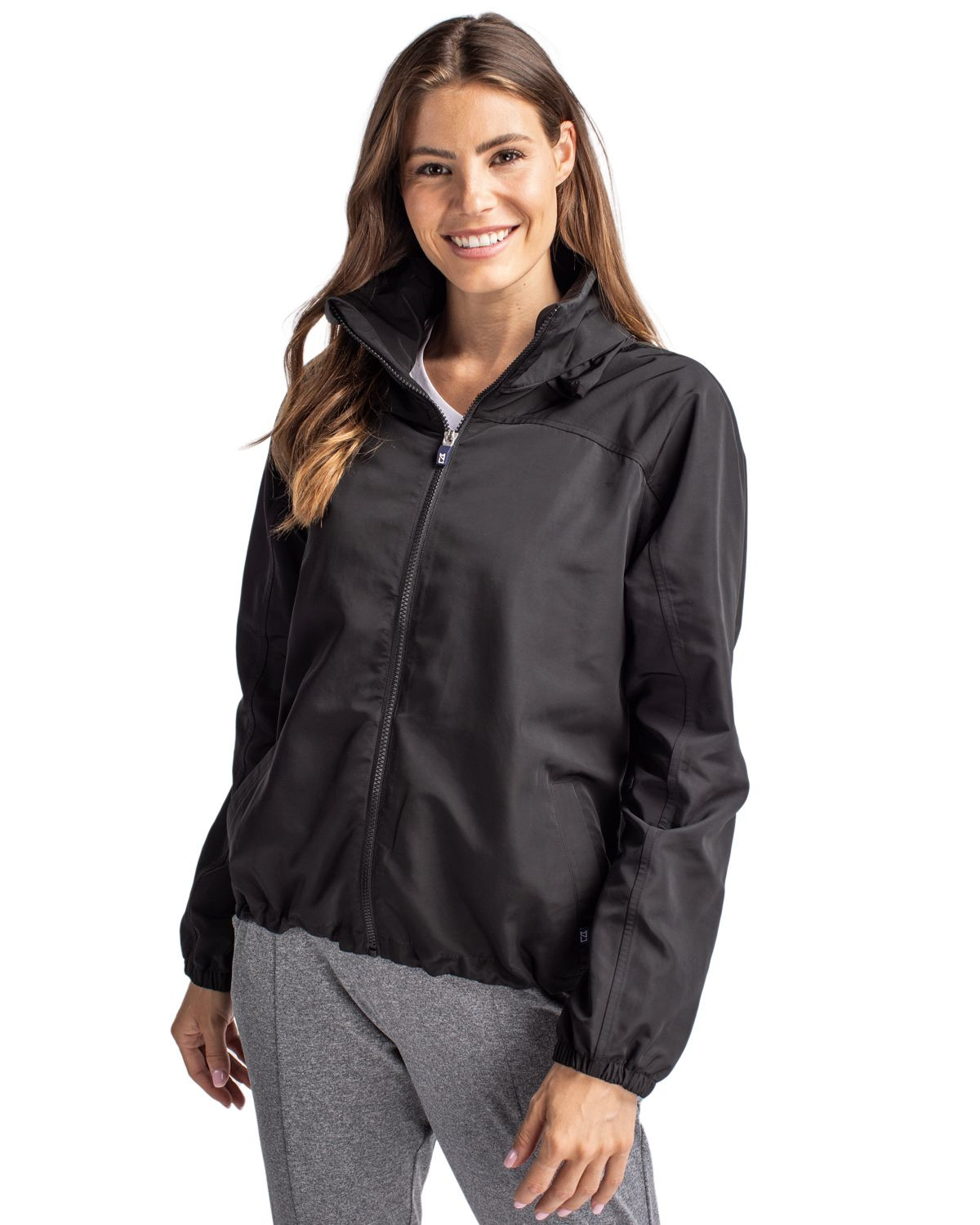 Cutter & Buck® Women's Charter Eco Recycled Full-Zip Jacket Product Image
