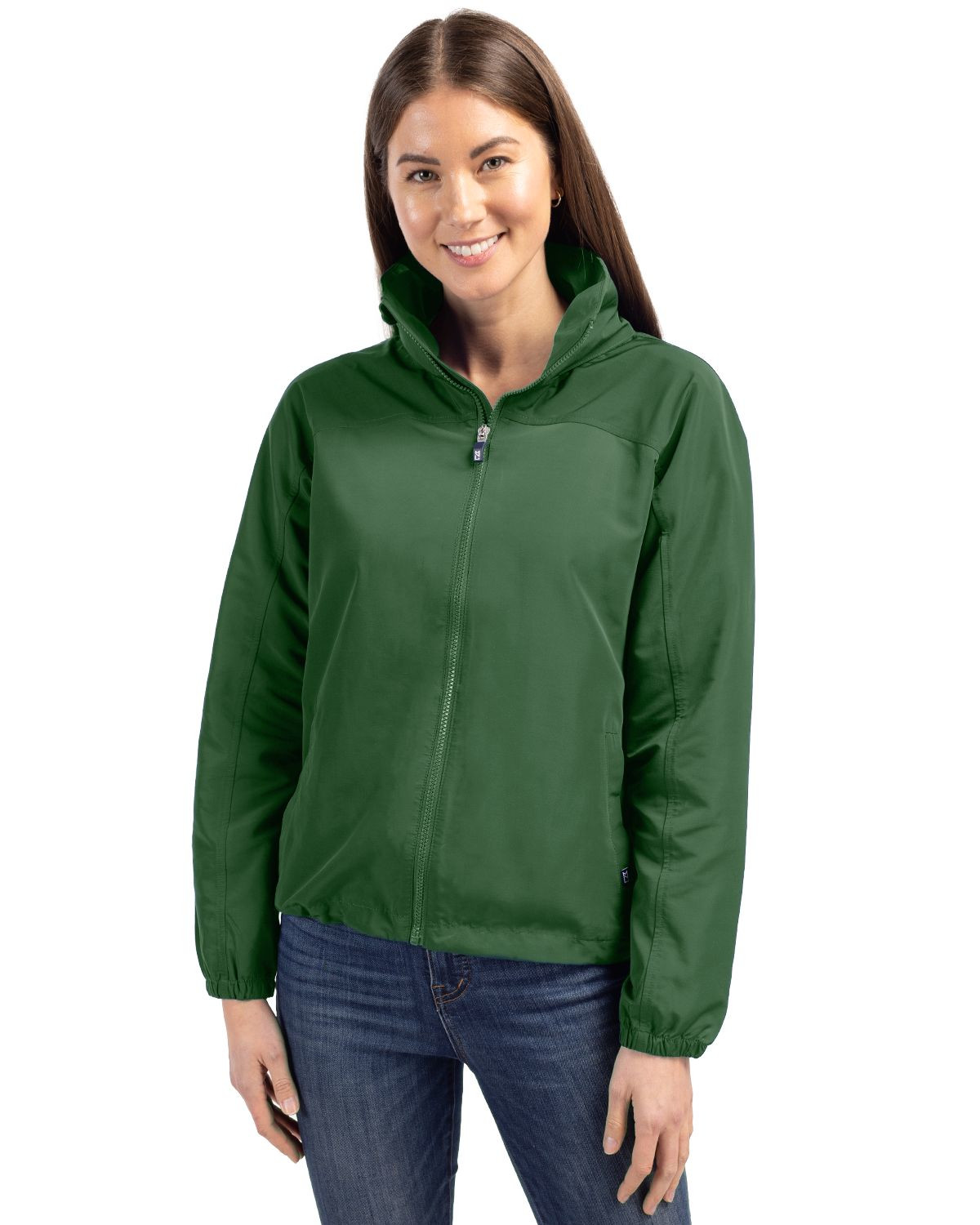 Cutter & Buck® Women's Charter Eco Recycled Full-Zip Jacket Product Image