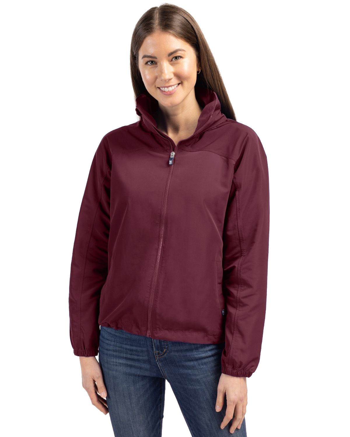 Cutter & Buck® Women's Charter Eco Recycled Full-Zip Jacket Product Image