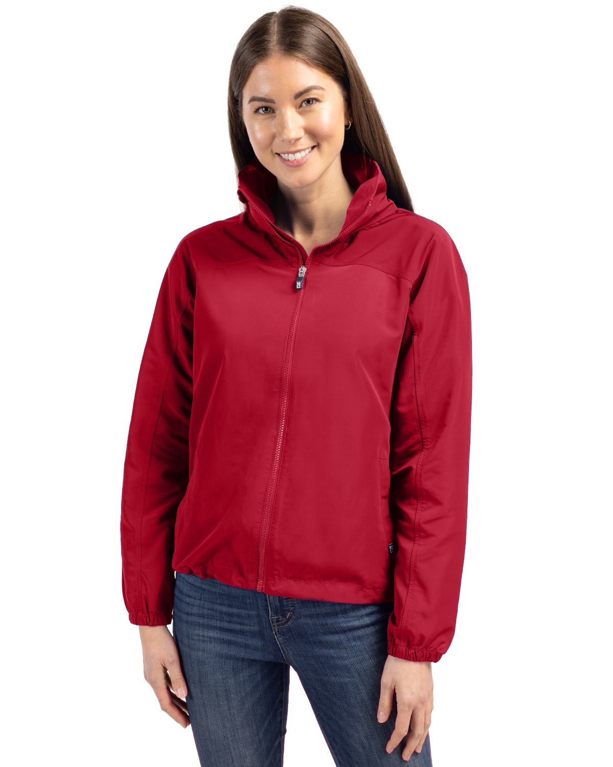 Cutter & Buck® Women's Charter Eco Recycled Full-Zip Jacket Product Image