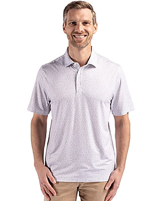 Cutter & Buck® Men's Pike Eco Flora Print Recycled Polo Product Image