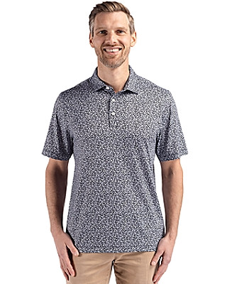 Cutter & Buck® Men's Pike Eco Flora Print Recycled Polo Product Image