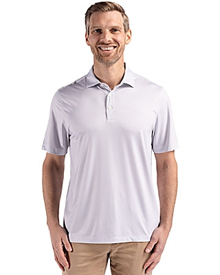 Cutter & Buck® Men's Pike Eco Diamond Dot Print Recycled Polo Product Image