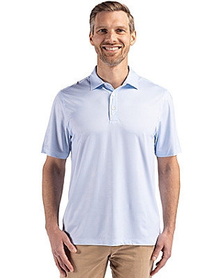 Cutter & Buck® Men's Pike Eco Diamond Dot Print Recycled Polo Product Image