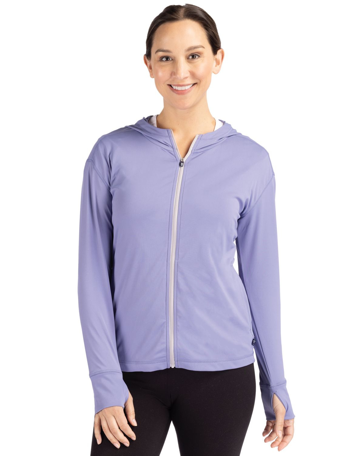 Cutter & Buck® Women's Daybreak Eco Recycled Full Zip Hoodie Product Image