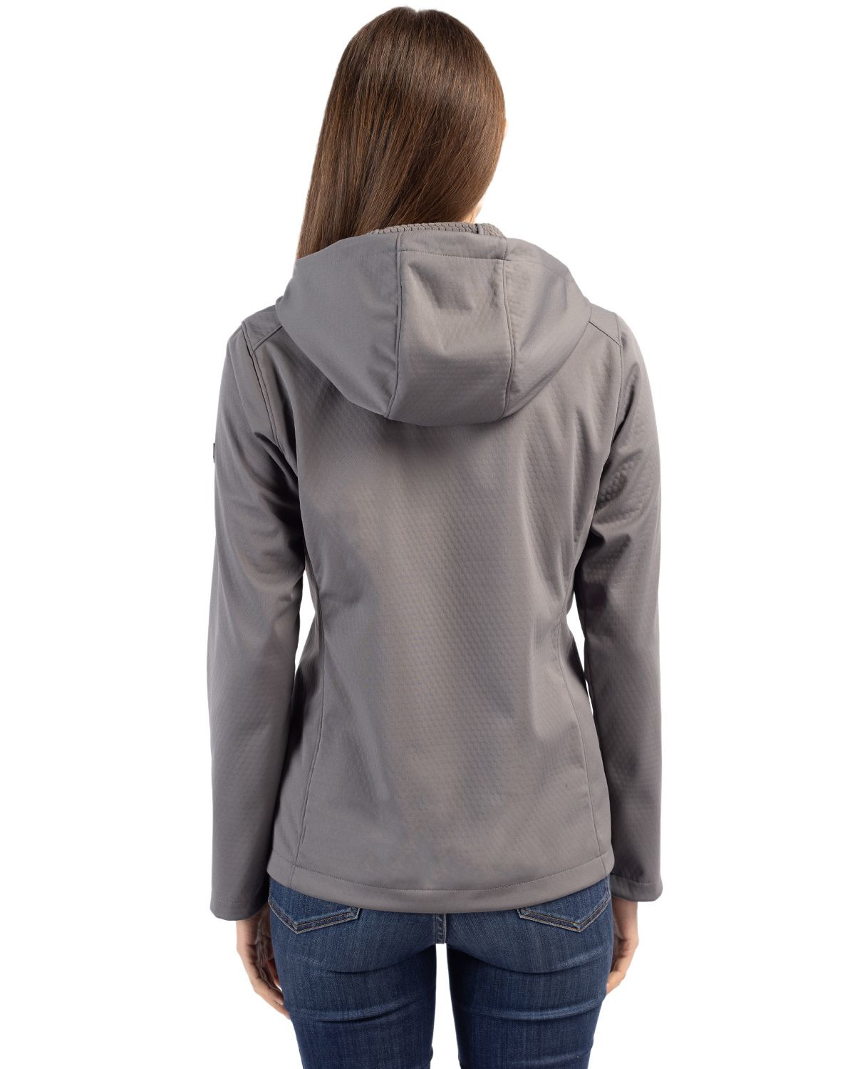Cutter & Buck® Women's Evoke Eco Softshell Recycled Full Zip Jacket Product Image