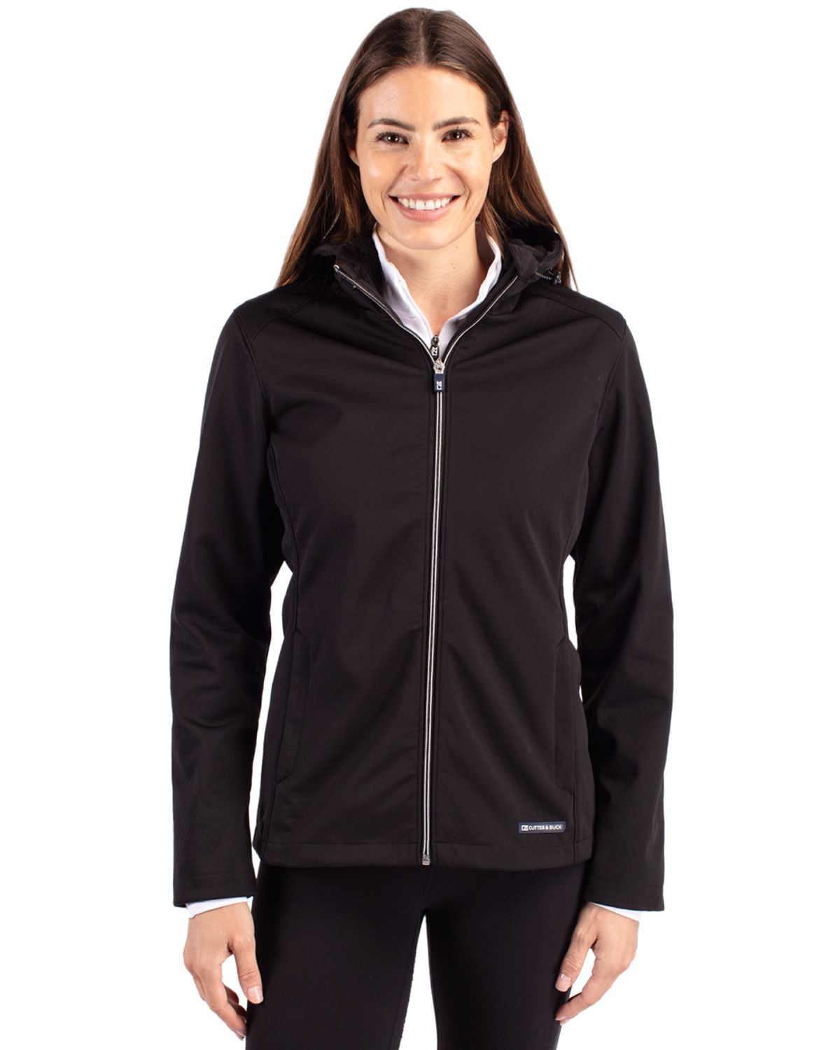 Cutter & Buck® Women's Evoke Eco Softshell Recycled Full Zip Jacket Product Image