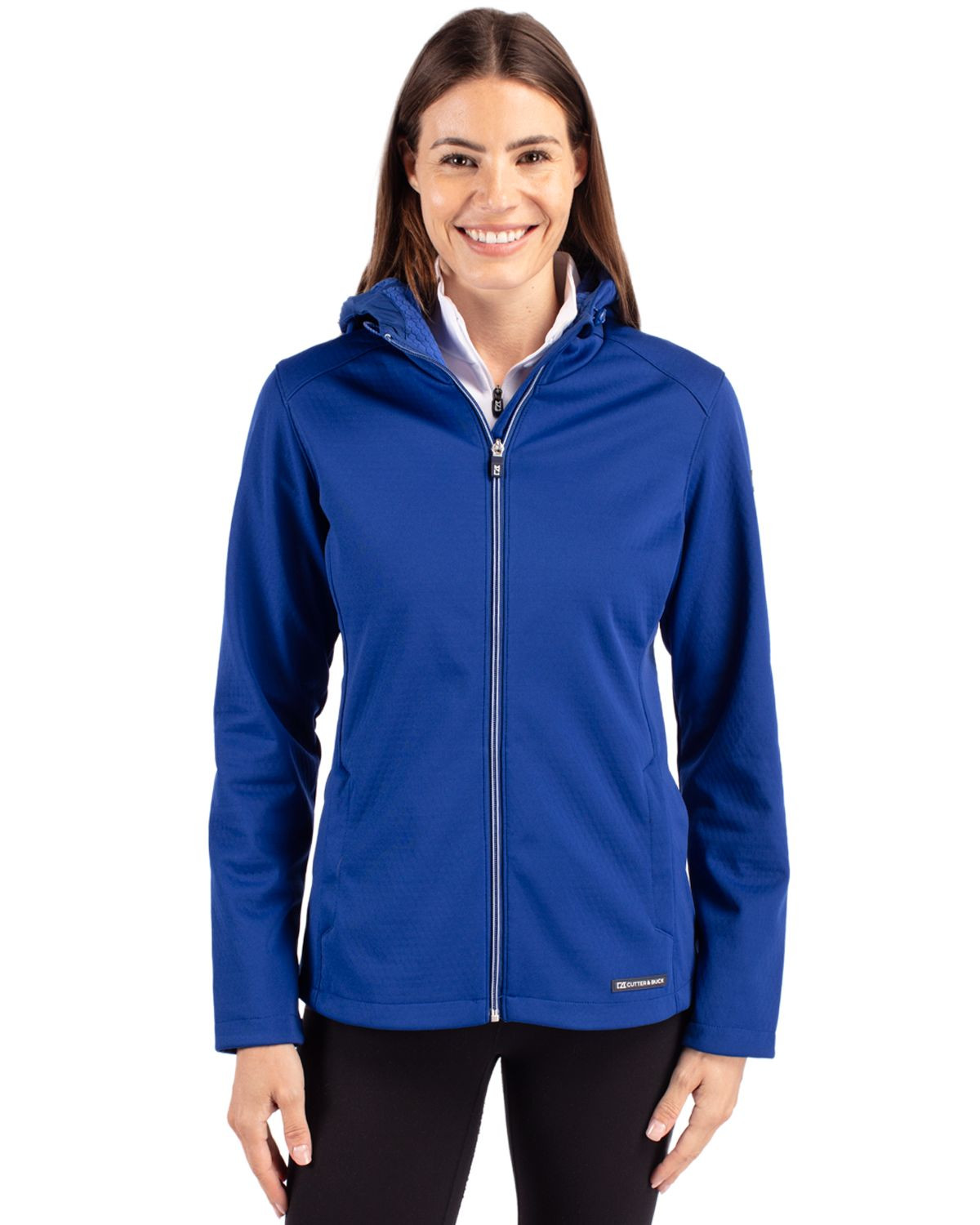 Cutter & Buck® Women's Evoke Eco Softshell Recycled Full Zip Jacket Product Image