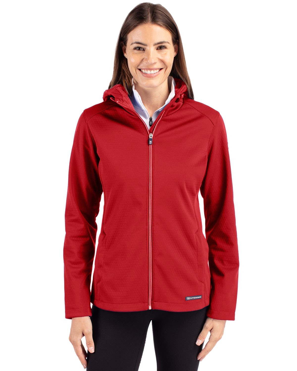 Cutter & Buck® Women's Evoke Eco Softshell Recycled Full Zip Jacket Product Image