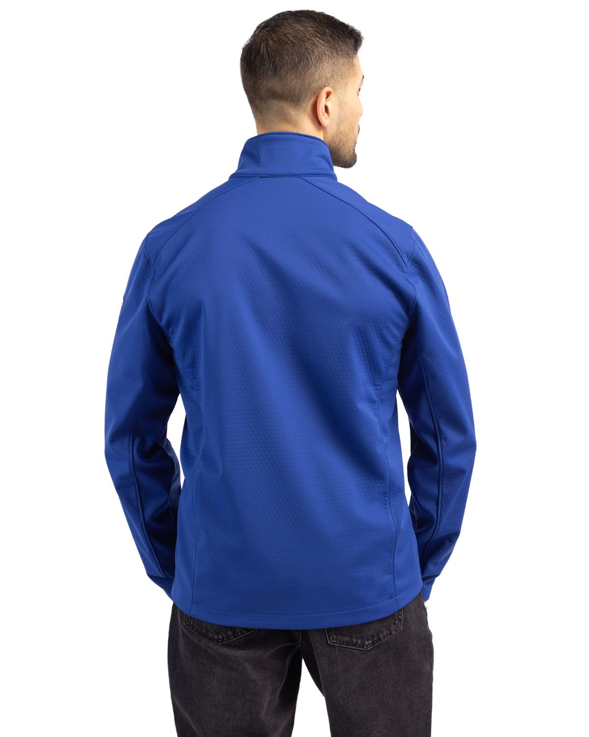 Cutter & Buck® Men's Evoke Eco Softshell Recycled Full Zip Jacket Product Image