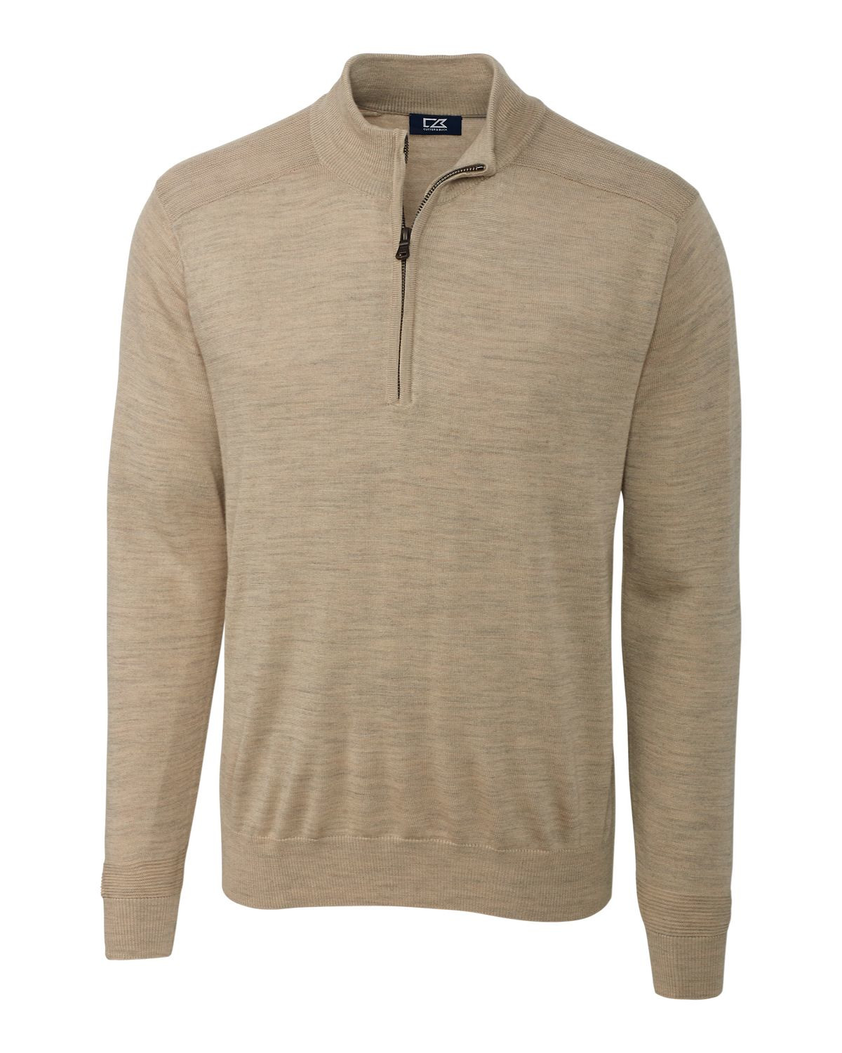 Cutter & Buck® Long Sleeve Douglas Half Zip Mock Product Image