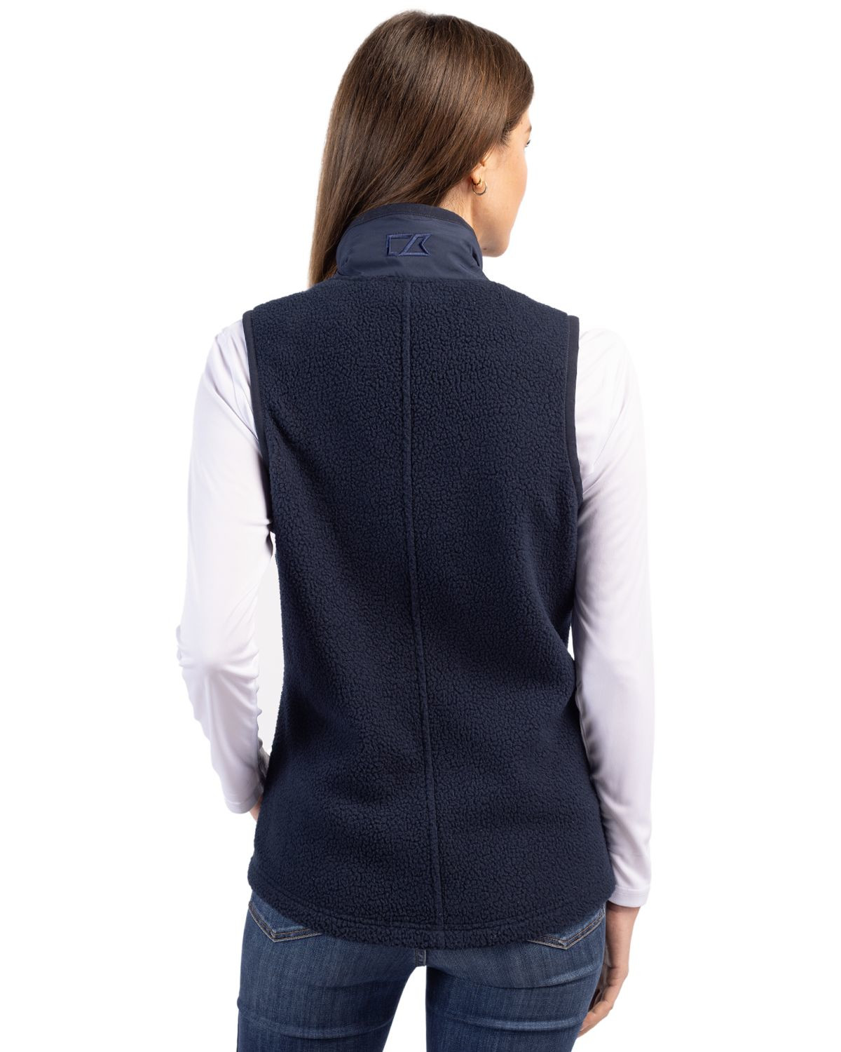 Cutter & Buck® Women's Cascade Eco Fleece Vest Product Image