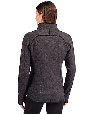 Cutter & Buck® Women's Mainsail Sweater-Knit Full Zip Jacket Product Image