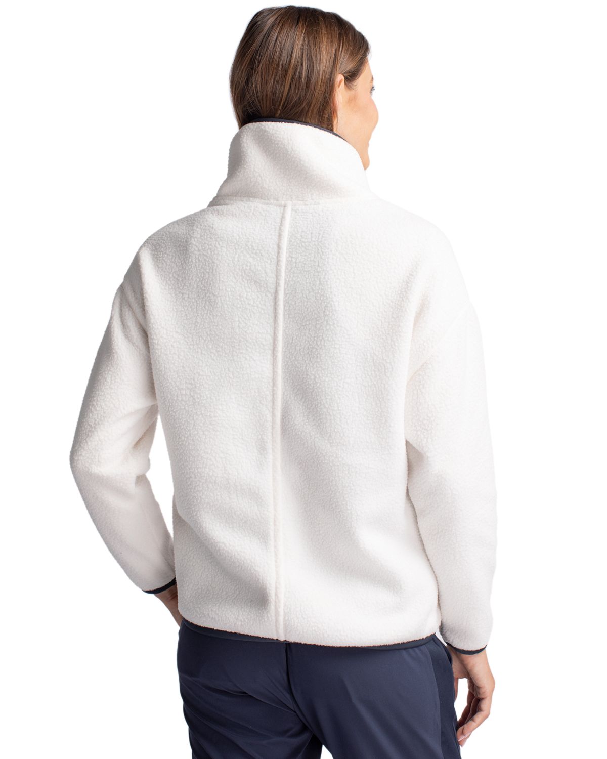 Cutter & Buck® Women's Cascade Eco Fleece Pullover Jacket Product Image