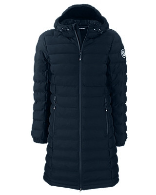 Cutter & Buck® Women's Mission Ridge Repreve Eco Insulated Long Puffer Jacket Product Image