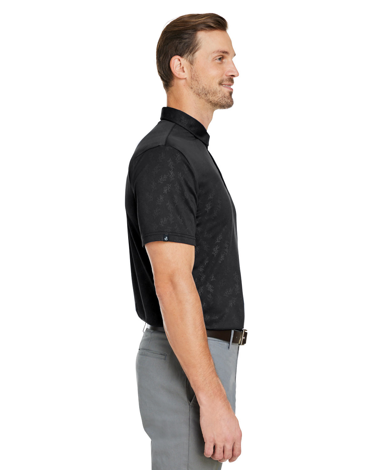 Swannies Golf Men's Barrett Embossed Polo Product Image