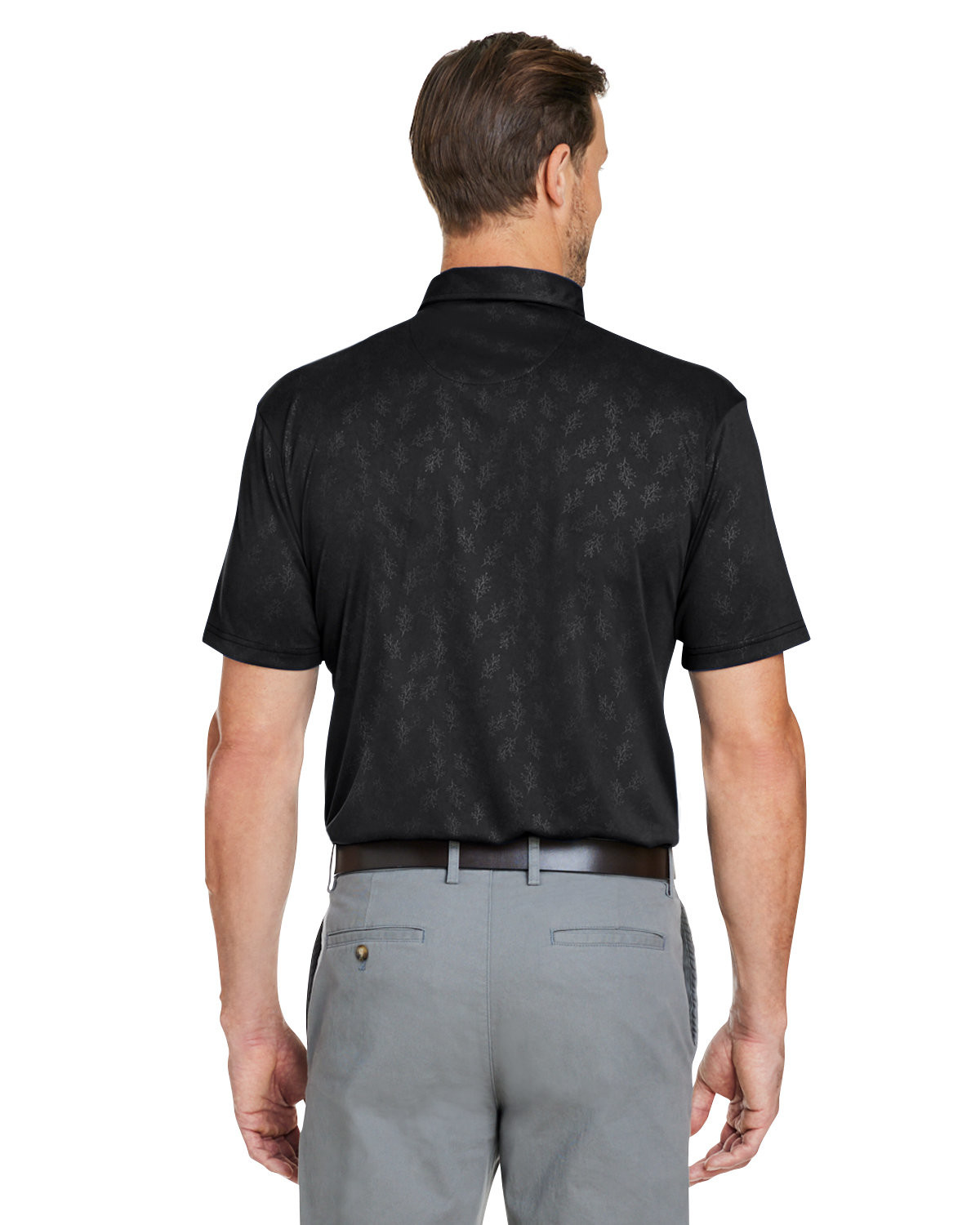Swannies Golf Men's Barrett Embossed Polo Product Image
