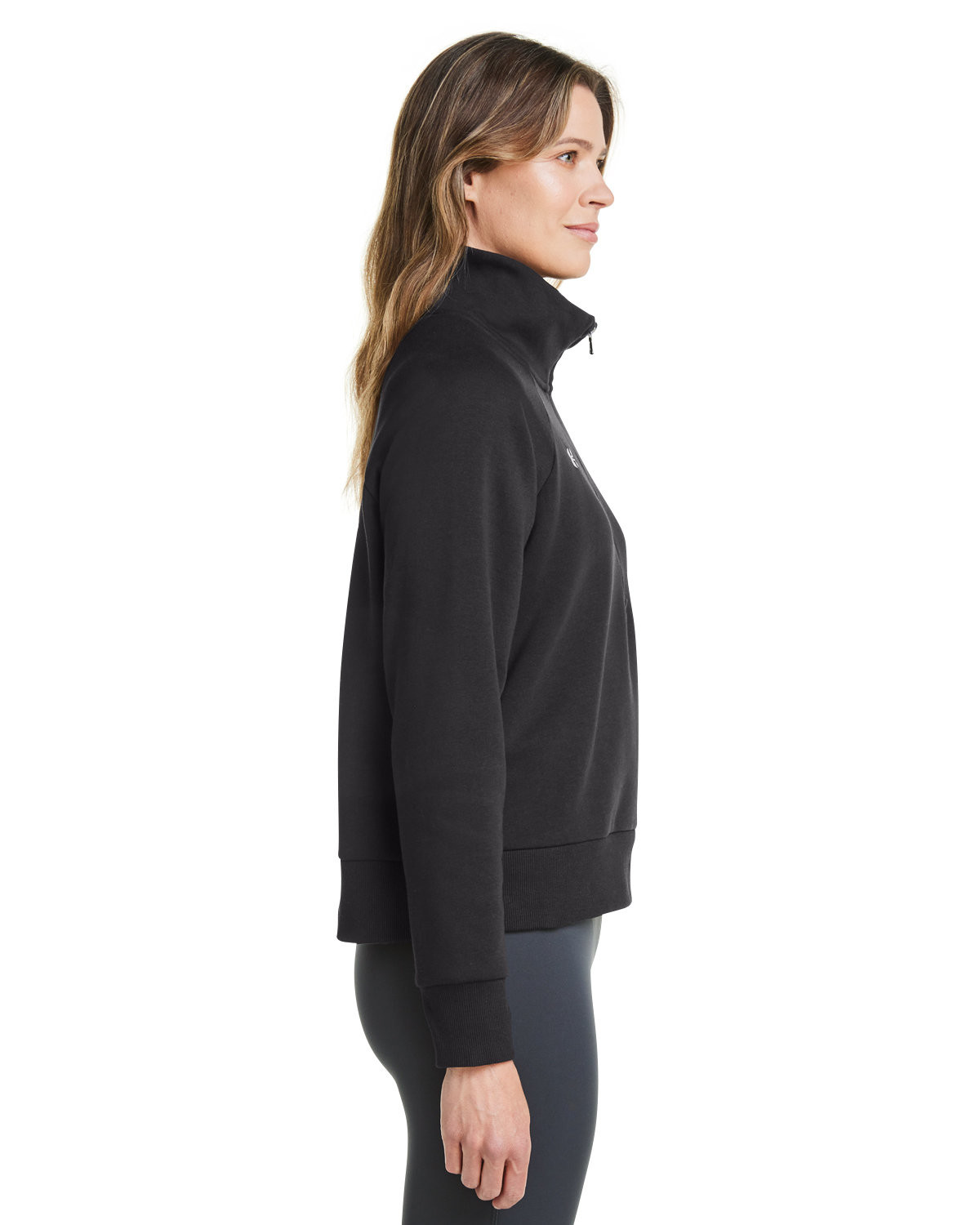 Under Armour Women's Rival Fleece Quarter-Zip Product Image
