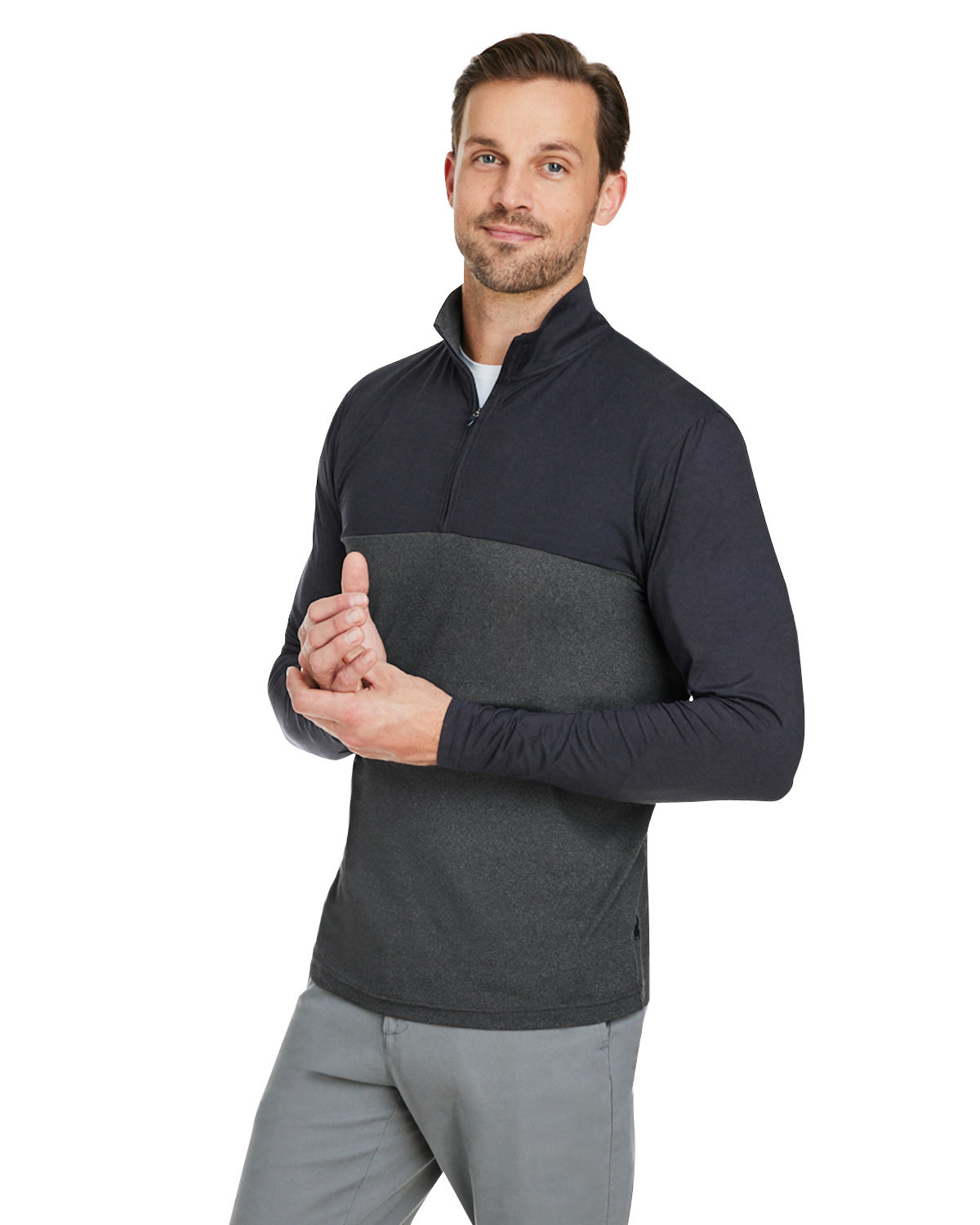 Spyder Men's Spyre Flex Colorblock Quarter-Zip Product Image