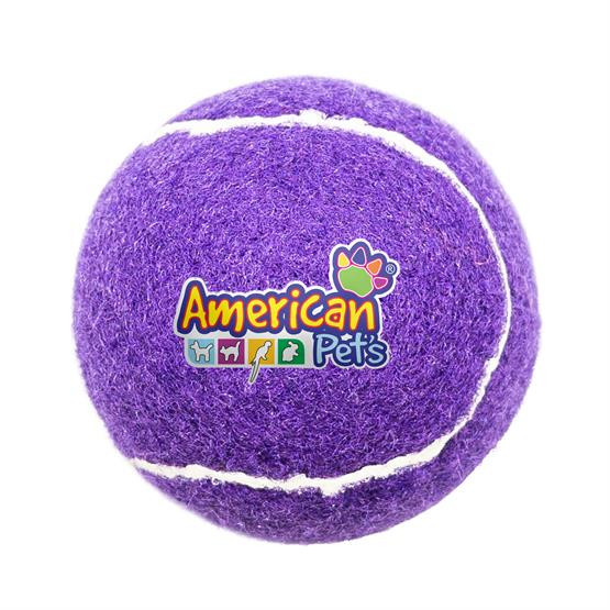 Full Color Pet Fetch Toy Tennis Ball Product Image