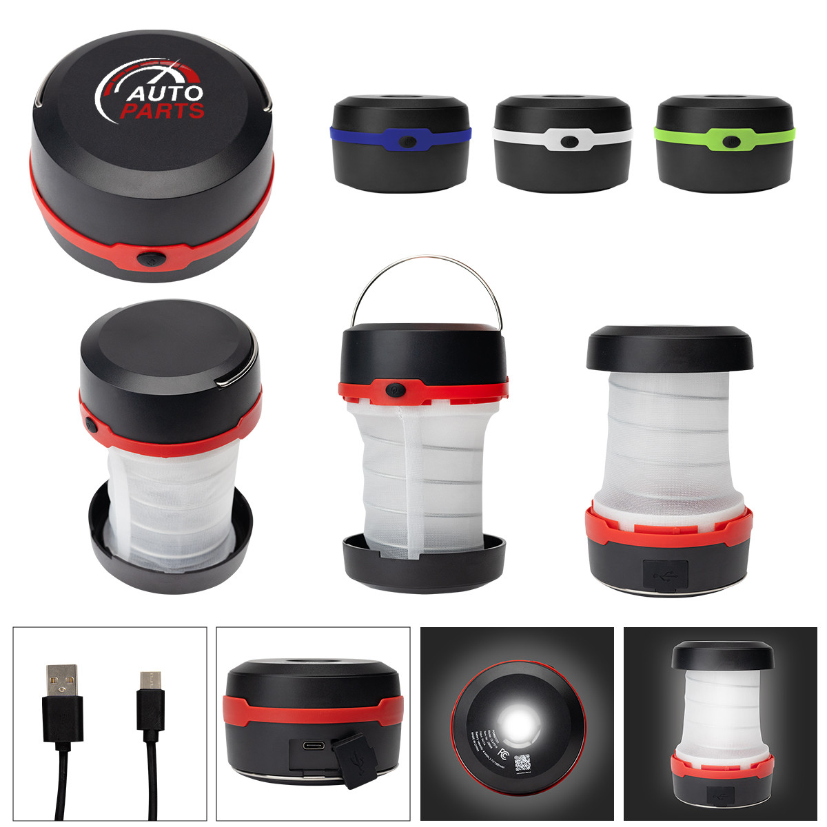 LED Pop-Up Rechargeable Lantern Product Image