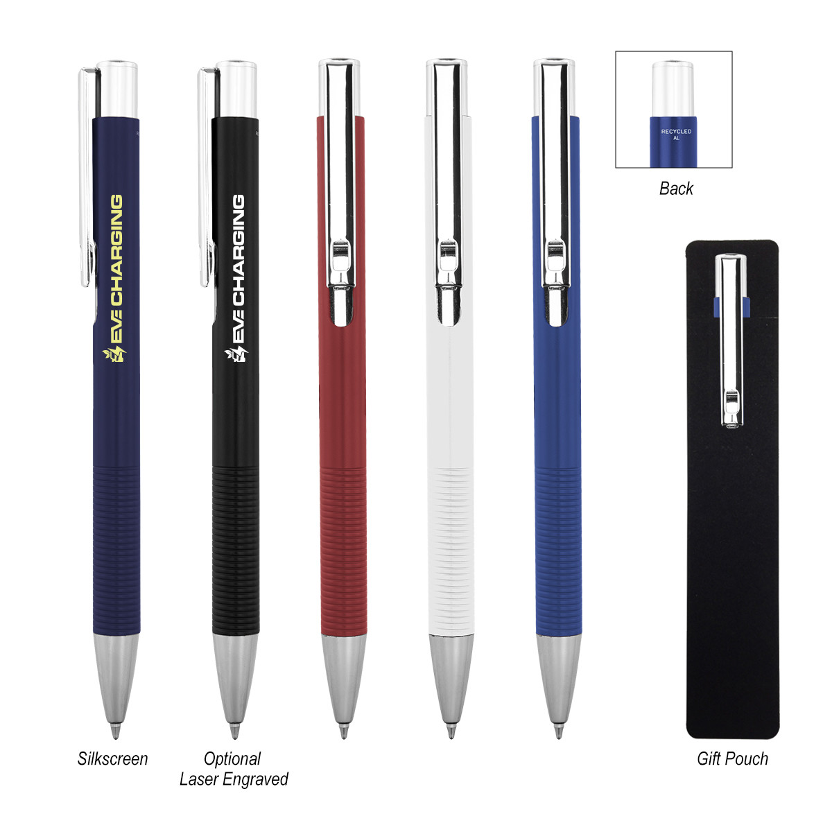 Mavrick Recycled Aluminum Pen Product Image