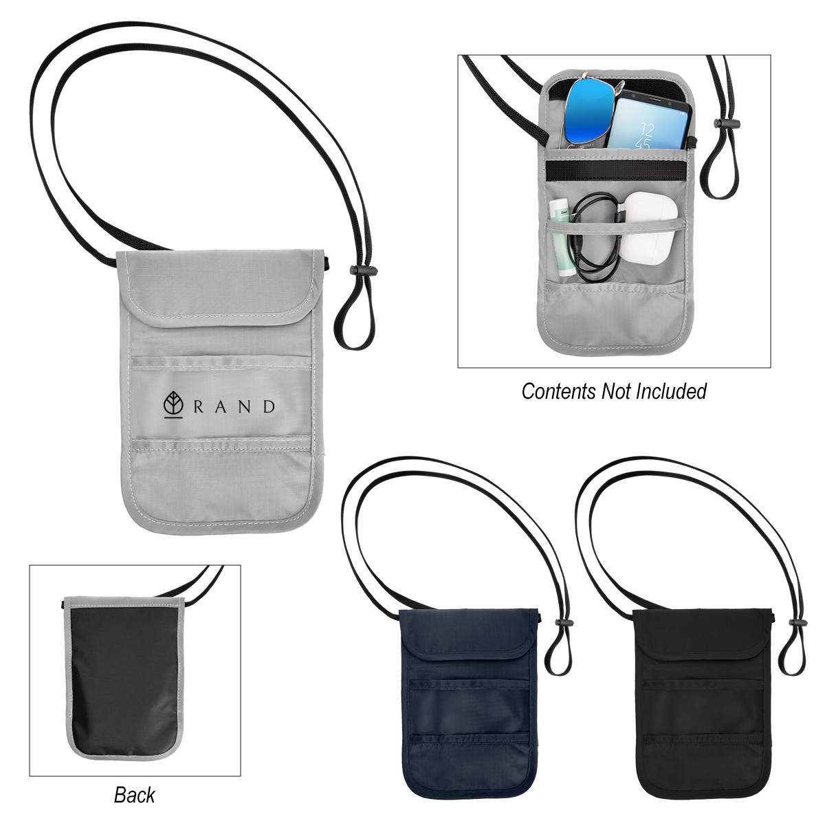 RFID Neck Wallet Product Image