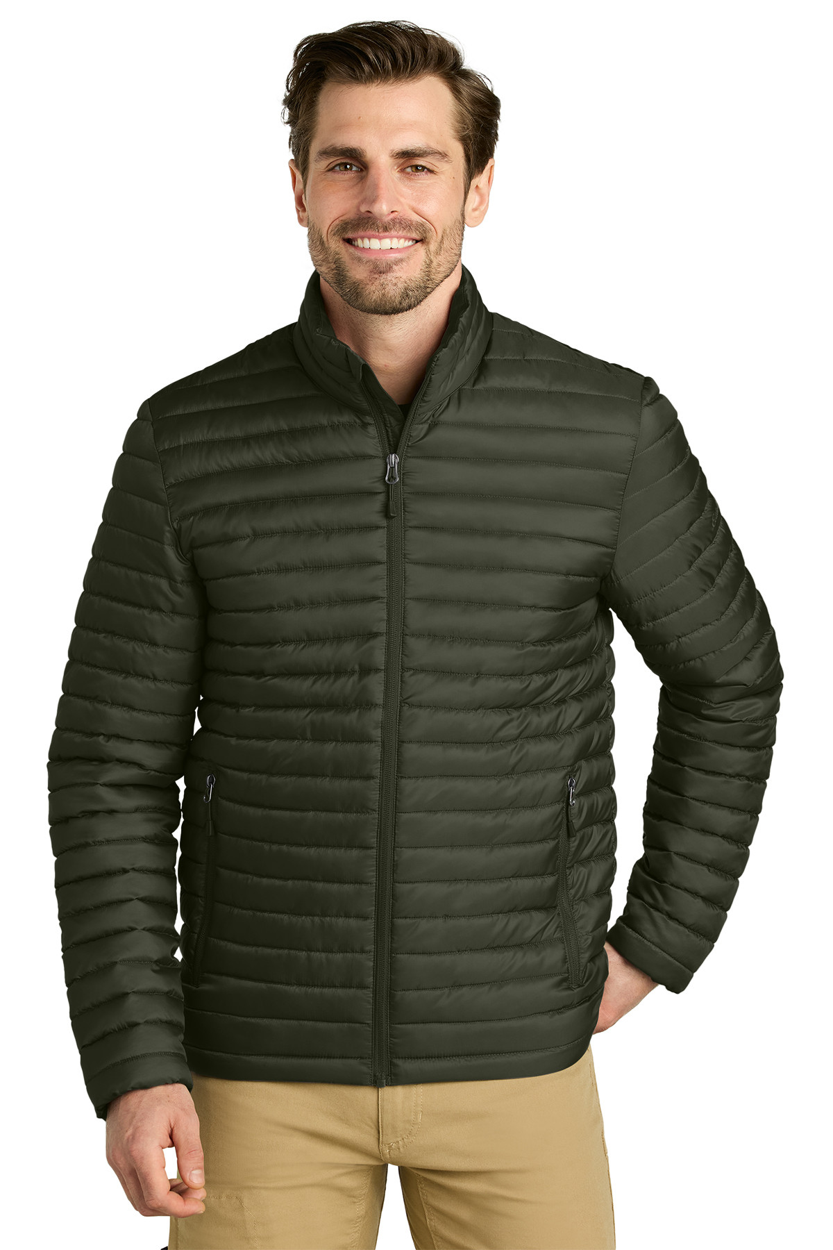 Eddie Bauer® Packable Quilted Full-Zip Product Image