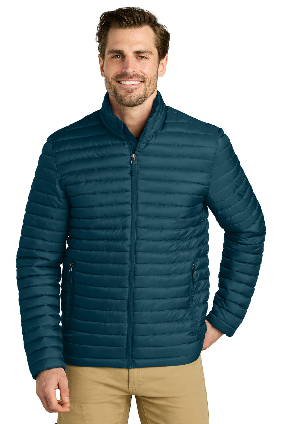 Eddie Bauer® Packable Quilted Full-Zip Product Image