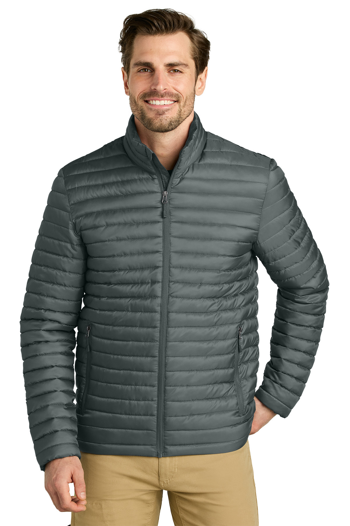 Eddie Bauer® Packable Quilted Full-Zip Product Image