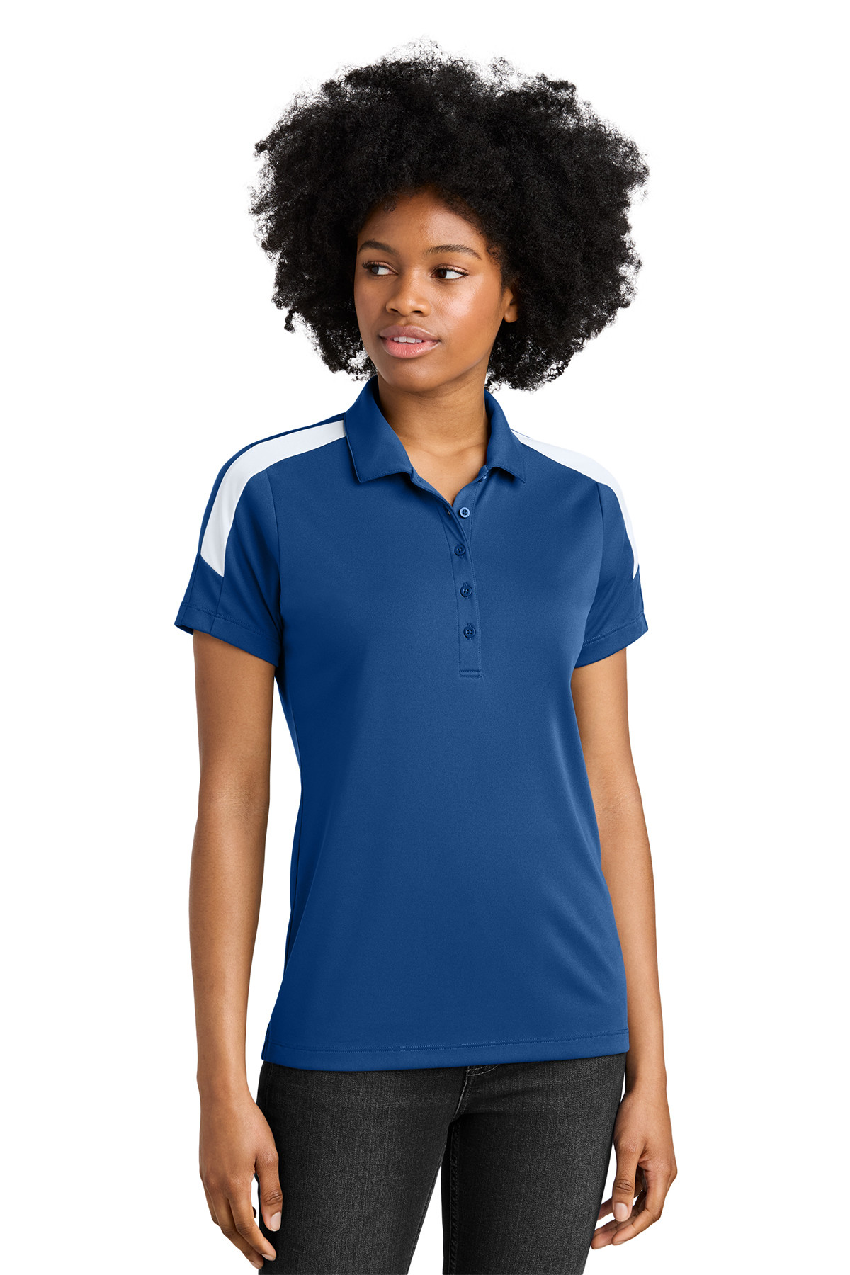 Sport-Tek Women’s Competitor™ United Polo Product Image