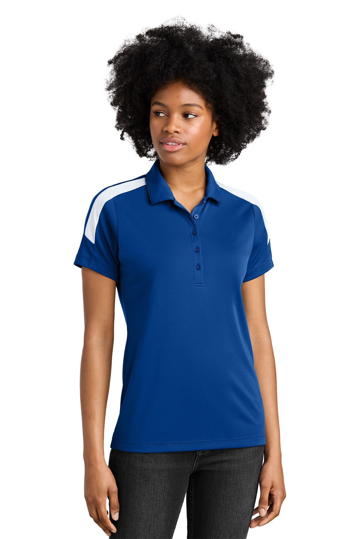 Sport-Tek Women’s Competitor™ United Polo Product Image